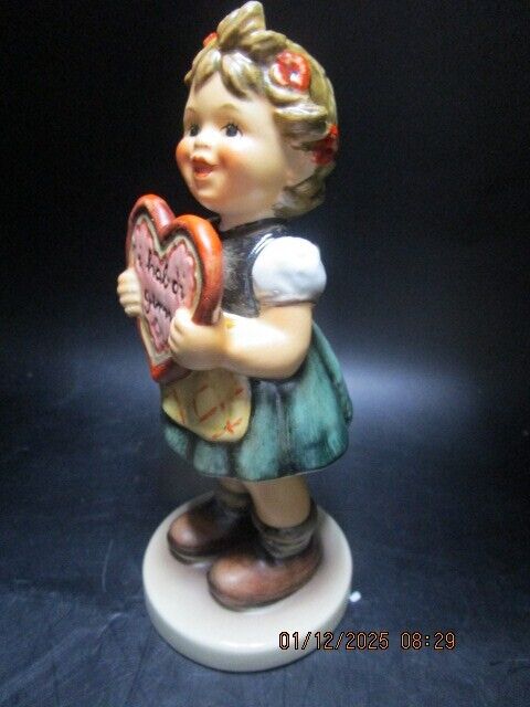 HUMMEL GOEBEL VALENTINE GIFT FIGURINE IN ORIGINAL BOX 1972 SPECIAL EDITION 6" ^^