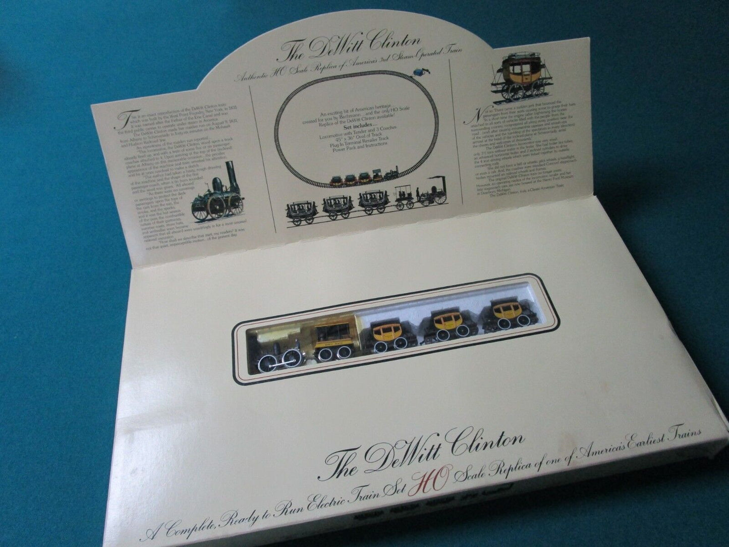 THE DeWitt Clinton TRAIN SET NIB