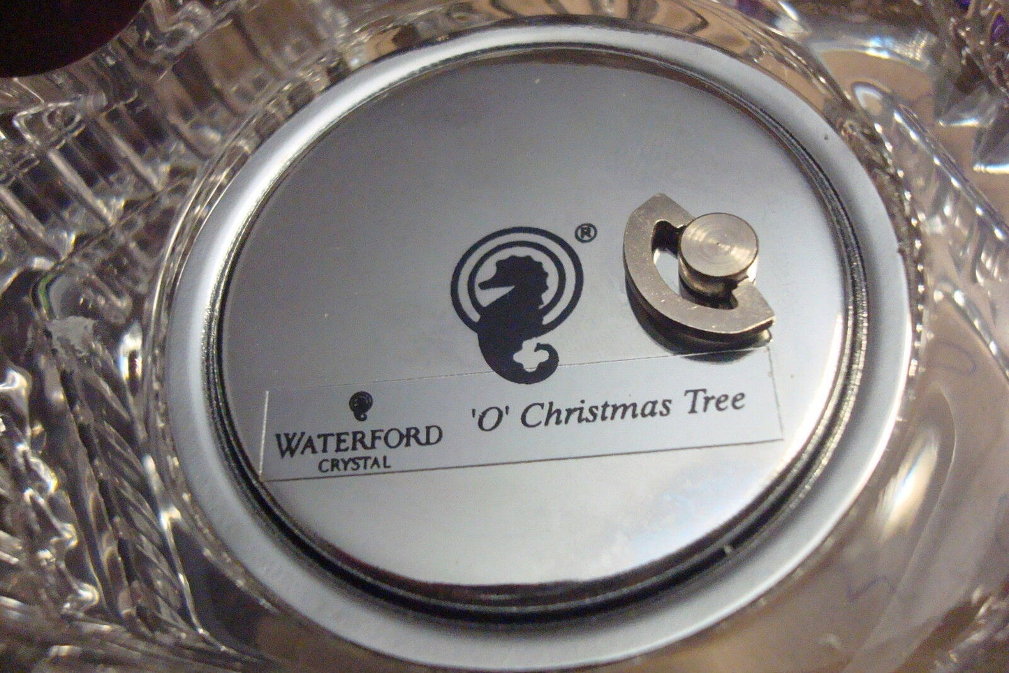 Waterford Crystal Music Box , "2001-O-Christmas-Tree" [a7]