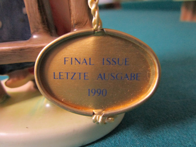 HUMMEL 5 FIGURINES LOT: BROTHER-SWEET MUSIC-TRUMPET BOY-SIGN OF SPRING-HAPPINESS