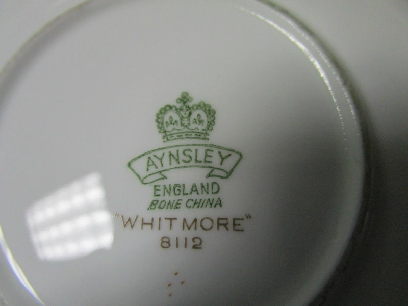 Aynsley England Whitmore Dinner Plates Cup Saucer