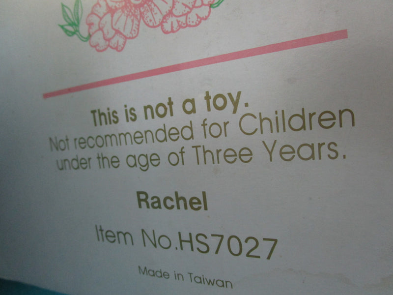 1990s KAREN MACDONALD doll RACHEL 30" WORLD GALLERY NIB 959/2000 dolls