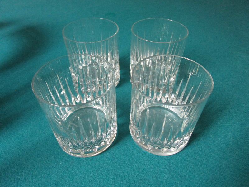CONTEMPORARY CRYSTAL GLASSES ETCHED TIFFIN, MILLER ROGASKA, LENOX, PICK1