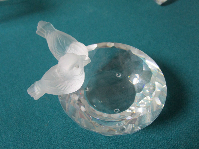 CRYSTAL FIGURINES SWAROVSKI AND LALIQUE FRANCE original pick1