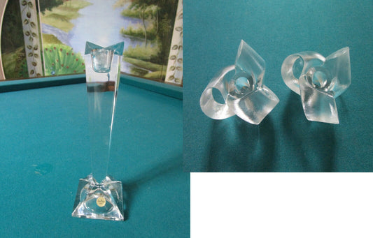 Rosenthal Germany crystal candle holder candle stick pick one