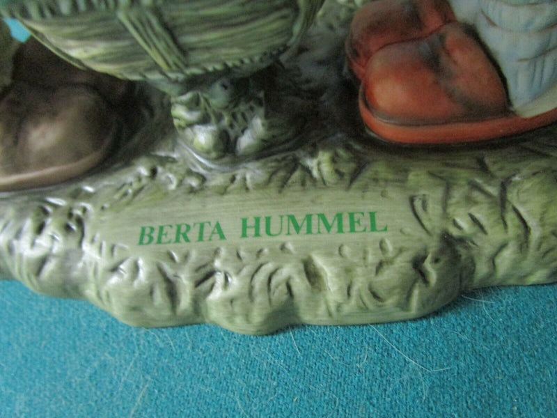ORIGINAL STUDIO HUMMEL SPECIAL DELIVERY DOUBLE FIGURINE  BH-10 1996  7 x 4"