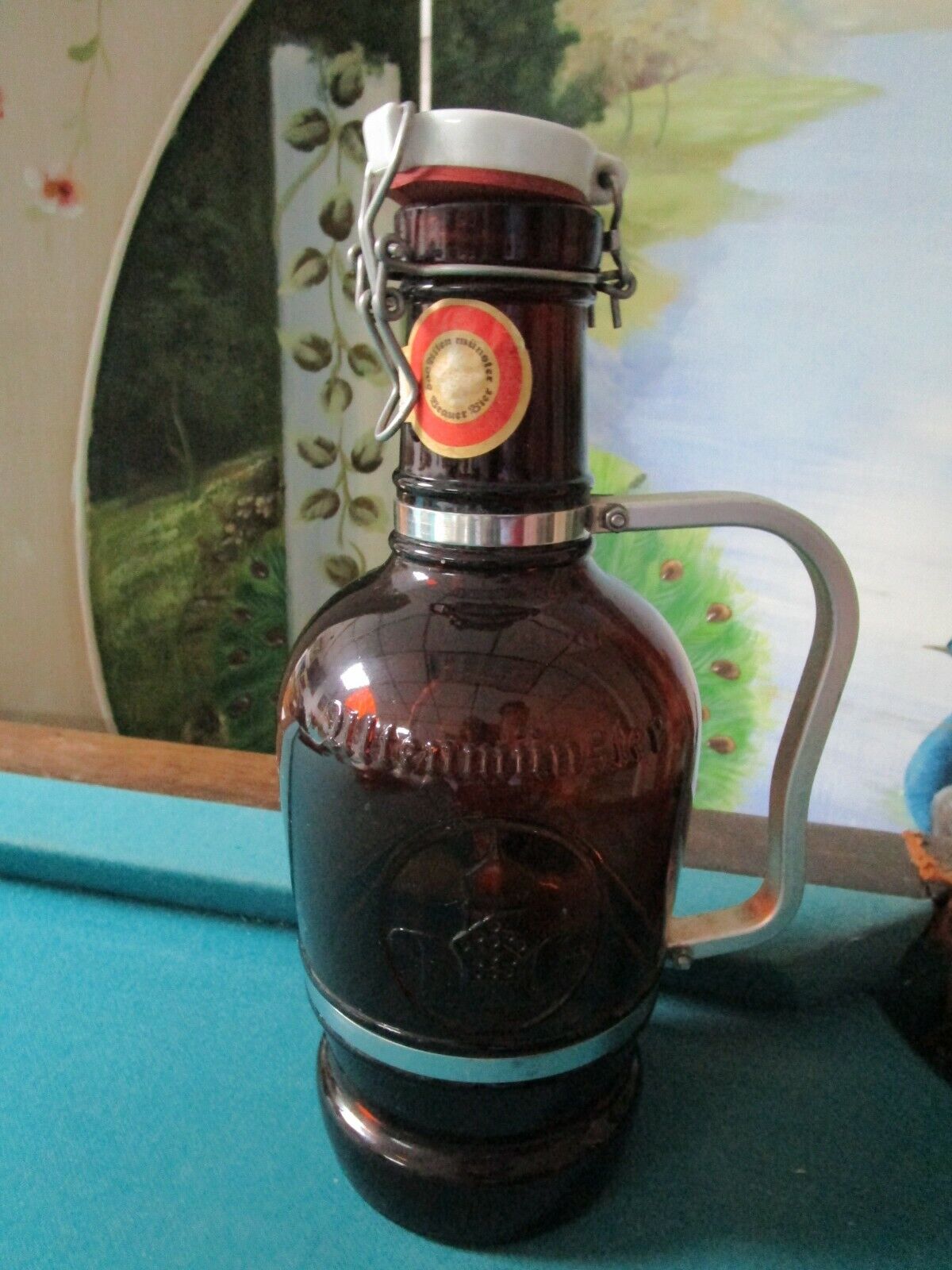 ALTENMUNSTER AMBER BRAUER BIER 1 LITER BOTTLE 14'