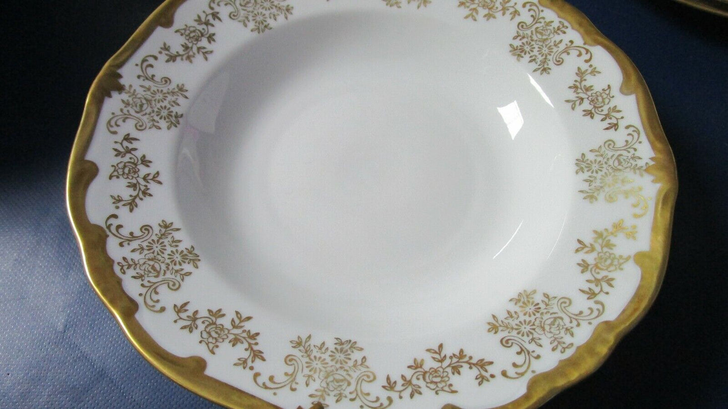 1920's GERMAN WEINER PORCELAIN CHINA  DINNER, SOUP, SALAD PLATES PICK 1