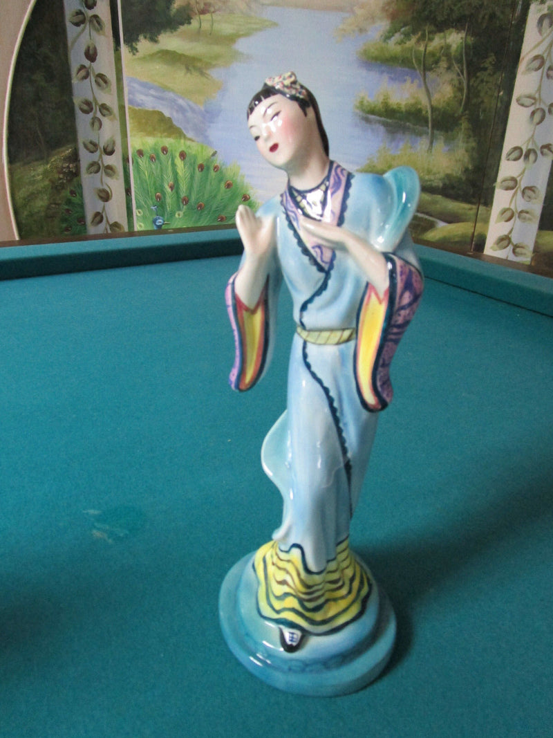 Goldscheider Austria Asian Girl # 823, 1940s 10 1/2" Original