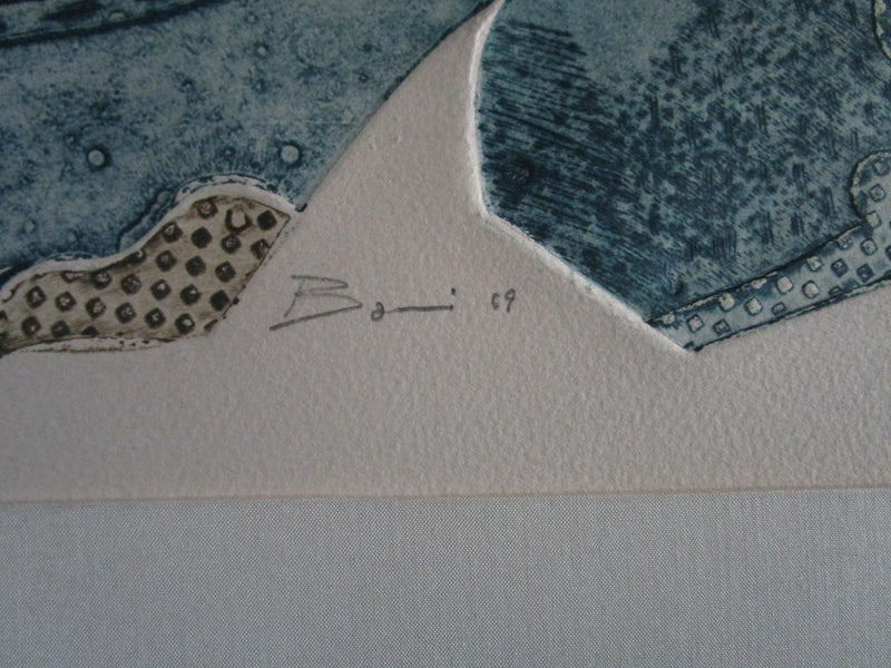 PAOLO BONI MIXED MEDIA LITHOGRAPH LIMITED 4/65 "ZODIAQUE"