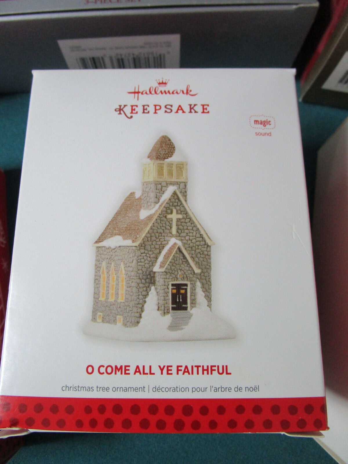 CHRISTMAS HALLMARK ORNAMENTS KEEPSAKE  NEW  7 UNITS LOT ^^