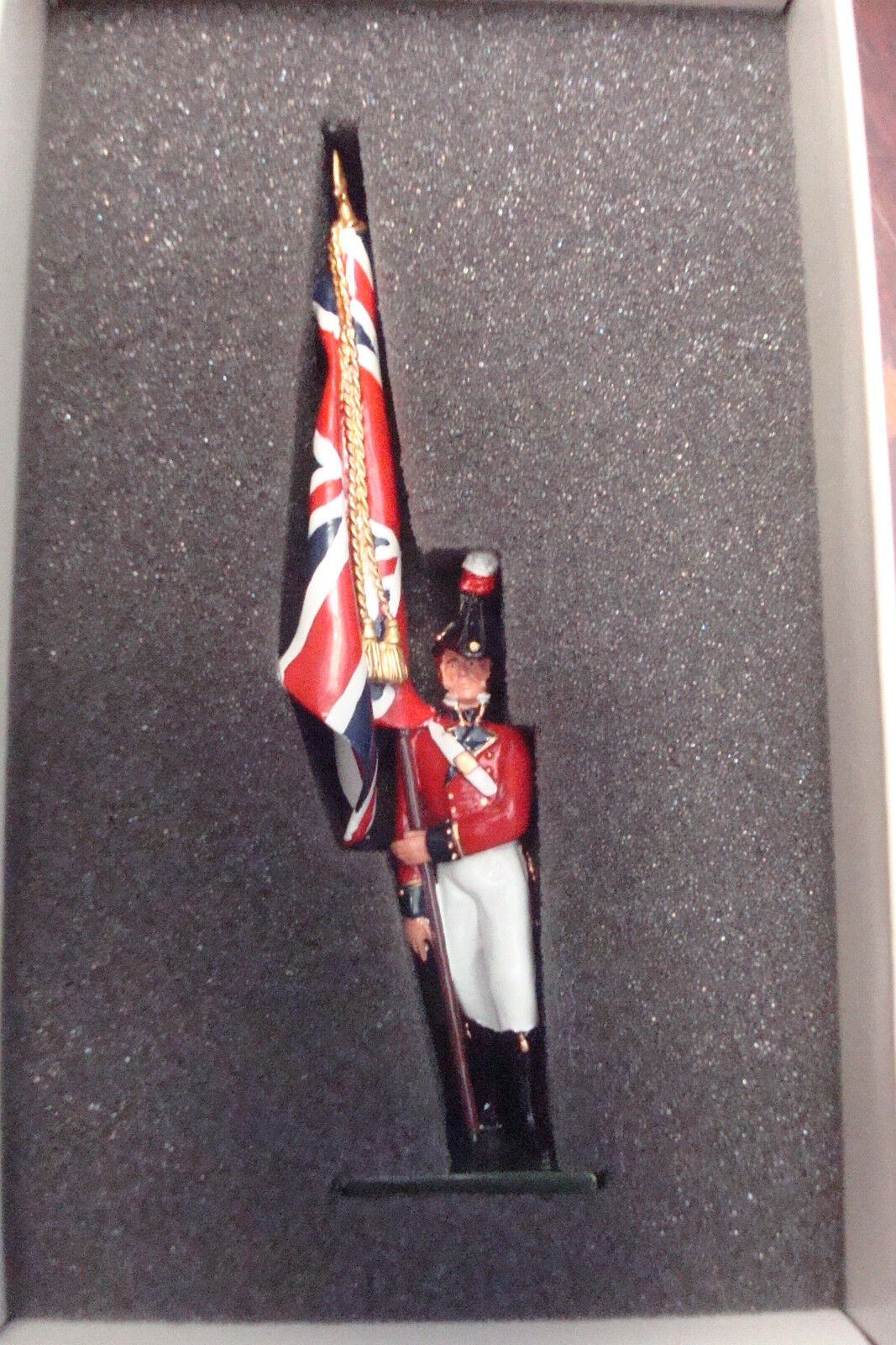 43141 - W. Britain Ensign, King's 4th Regiment of Foot, 1810-1815