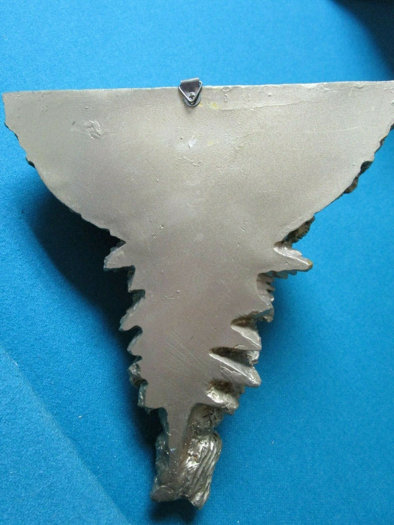 Golden Cherub Hanging Planter Resine 9 X 6"