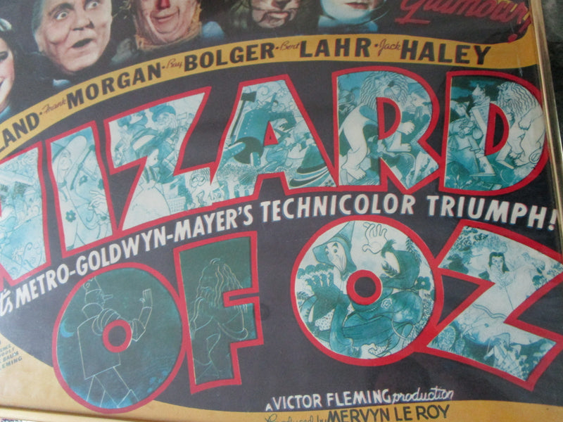 MOVIE PRINTS MARLENE DIETRICH AND WIZZARD OF OZ