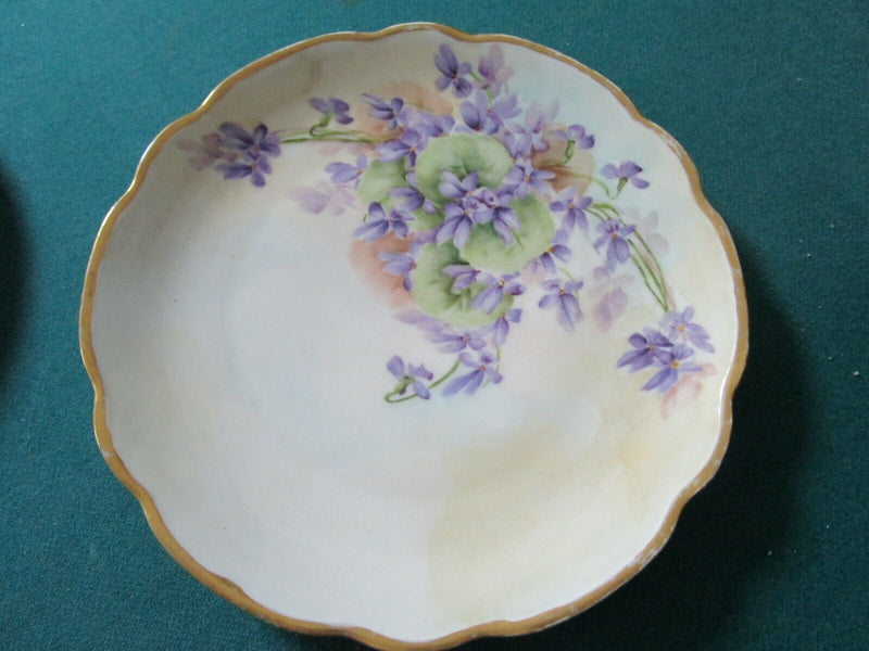 Moritz Zdekauer Austria Weiman  Plates Blue Daisies Wild Roses Violets Pick1^^