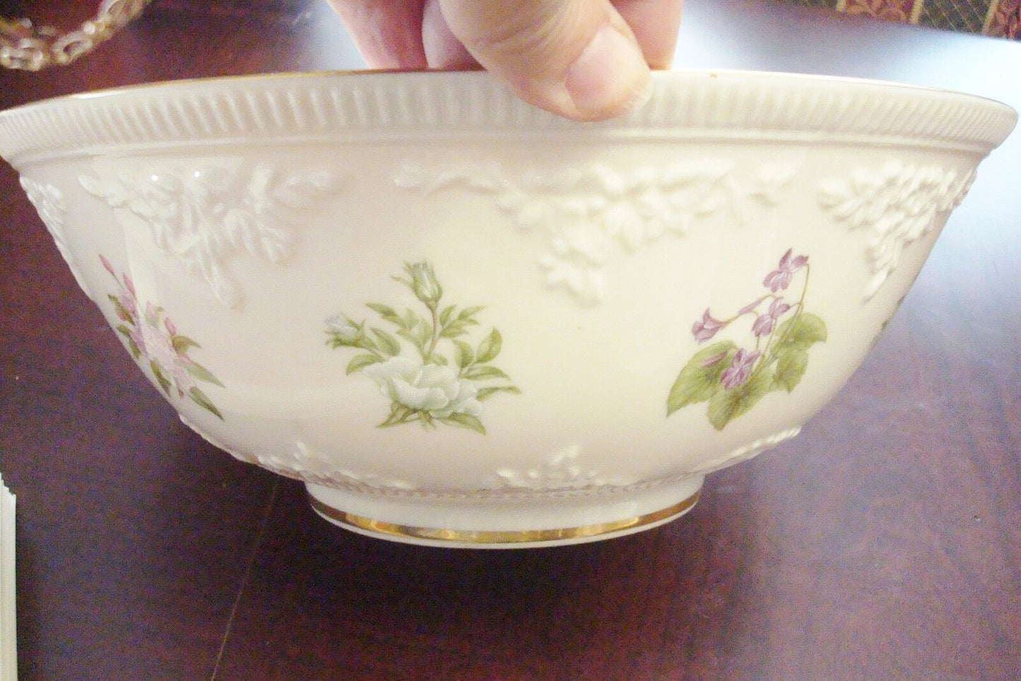 Vintage Lenox Fine China Bowl, "The Constitution Bowl", Limited Edition [a12]^^