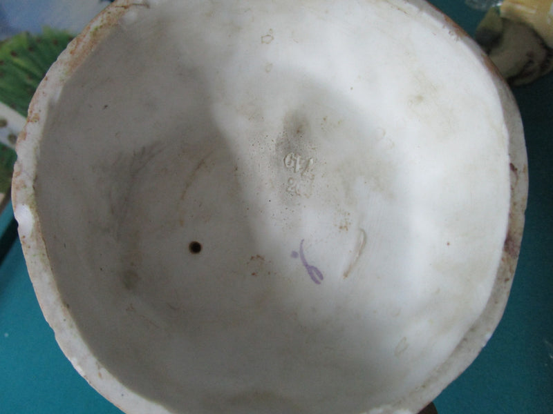 ANTIQUE GERMAN BISQUE SKATER GIRL FIGURINE 13" ORIGINAL