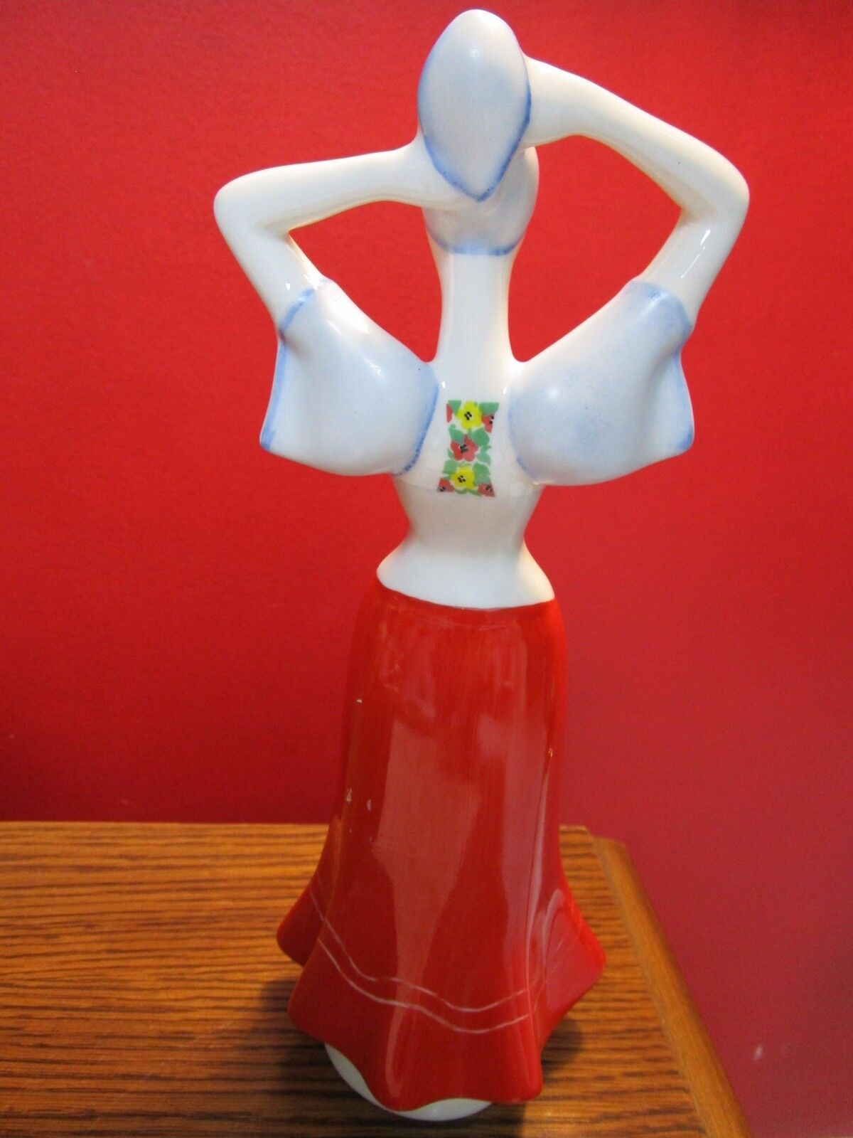 ANITA HUNGARY FOLK LADY FIGURINE [*ZS]