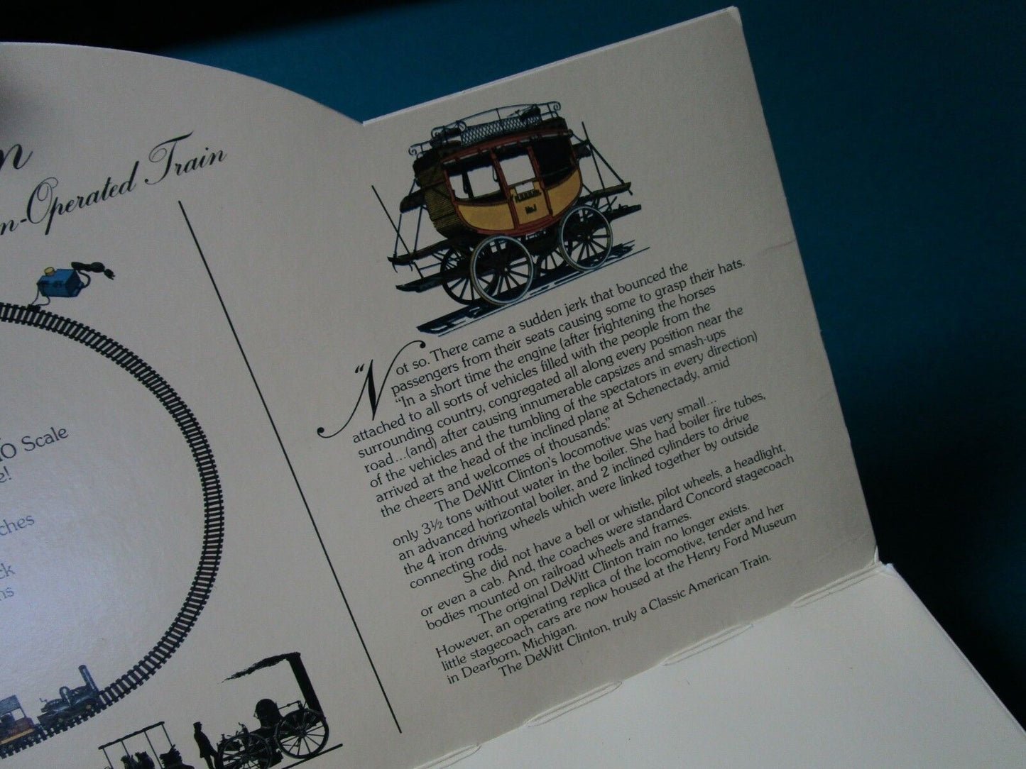 THE DeWitt Clinton TRAIN SET NIB