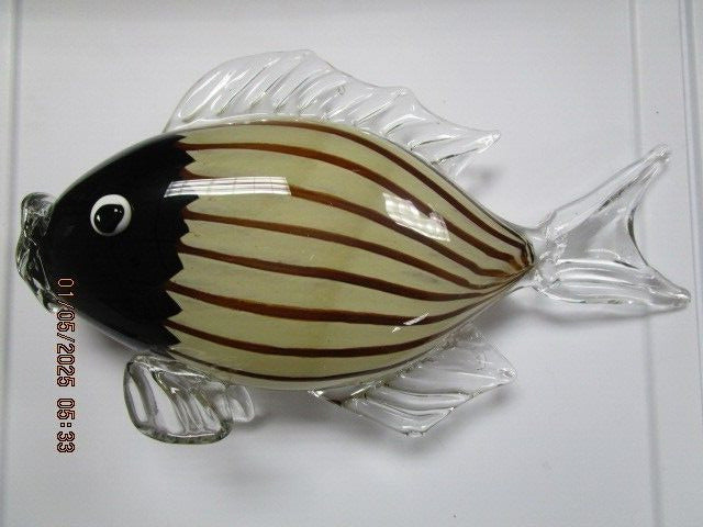 MURANO ITALY FISH 12 X 7" ^^