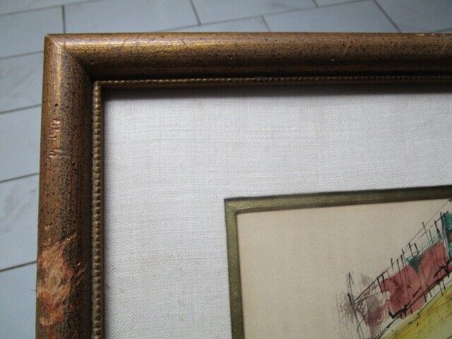 Robert Freiman American Artist Watercolor Original Marina Grande Capri