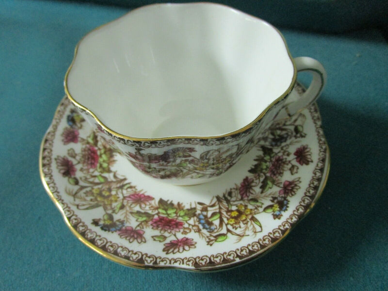 TAYLOR KENT LONGTON ENGLAND CUP SAUCER  [83C]