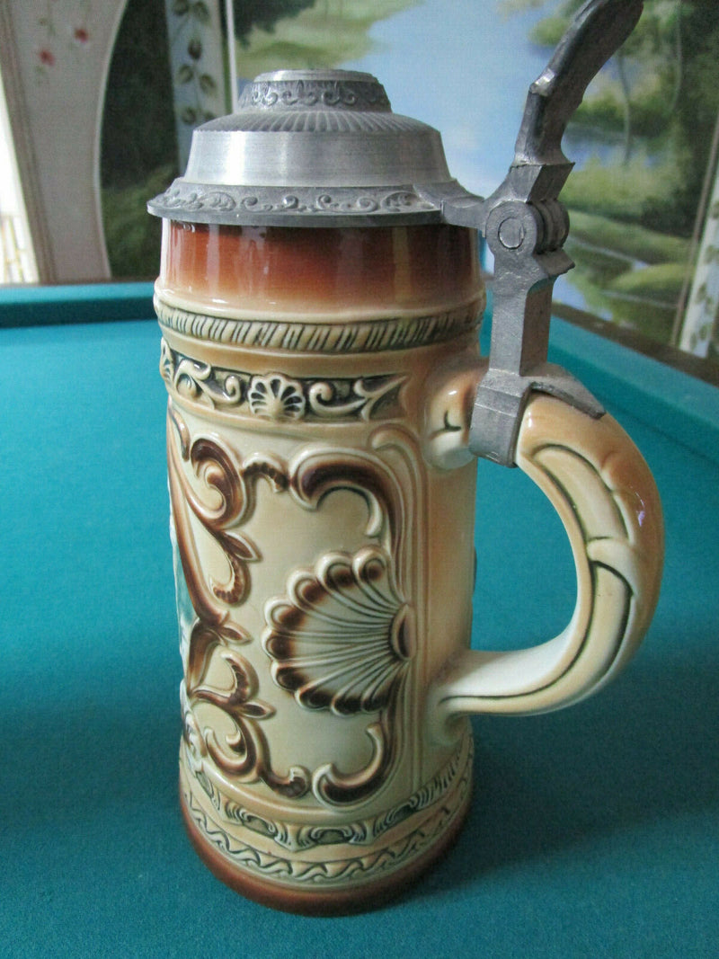 SITZENDORF 1900s BEER STEIN 11"