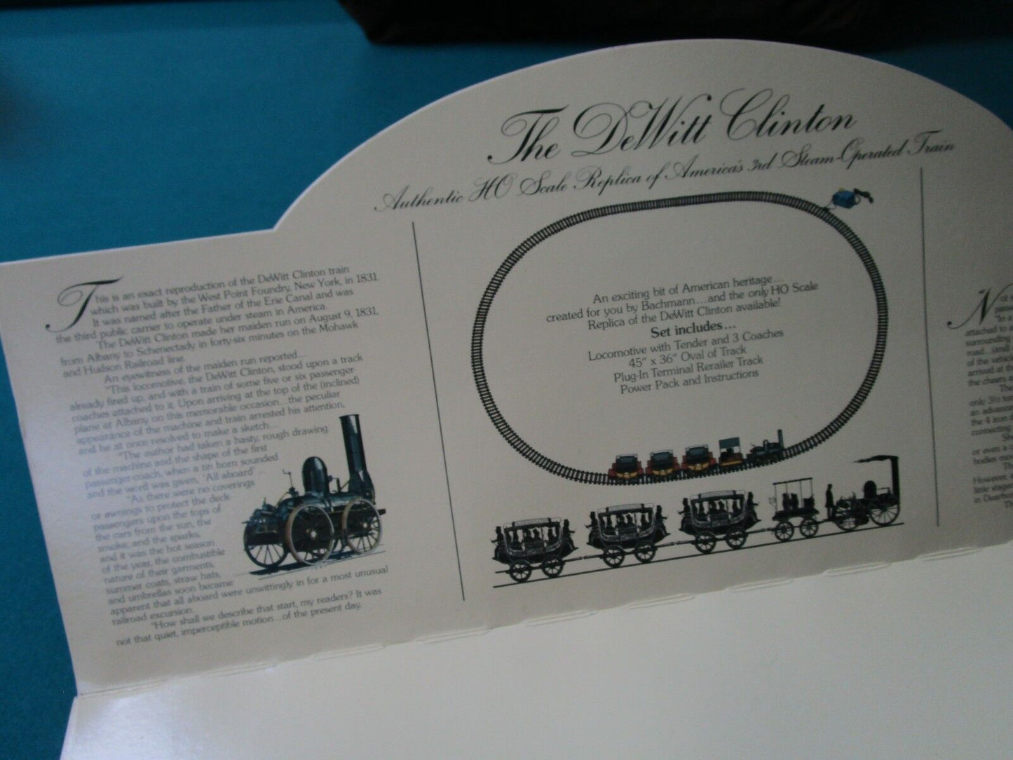 THE DeWitt Clinton TRAIN SET NIB