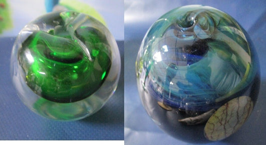 Signed Incense Paperweight Paperweights Crystal marked "Kosta Boda/Jervis"PICK 1