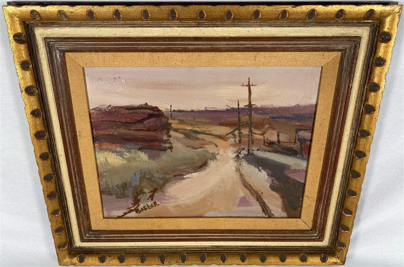 Oil on Canvas Impressionist Landscape in the manner of Daniel GARBER