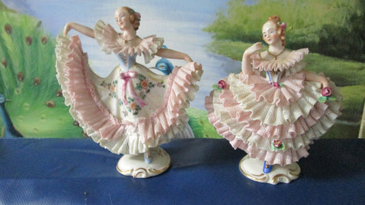 ALKA KUNST KRONACH GERMANY 1930S DRESDEN FIGURINES MONIKE - CORA PICK 1