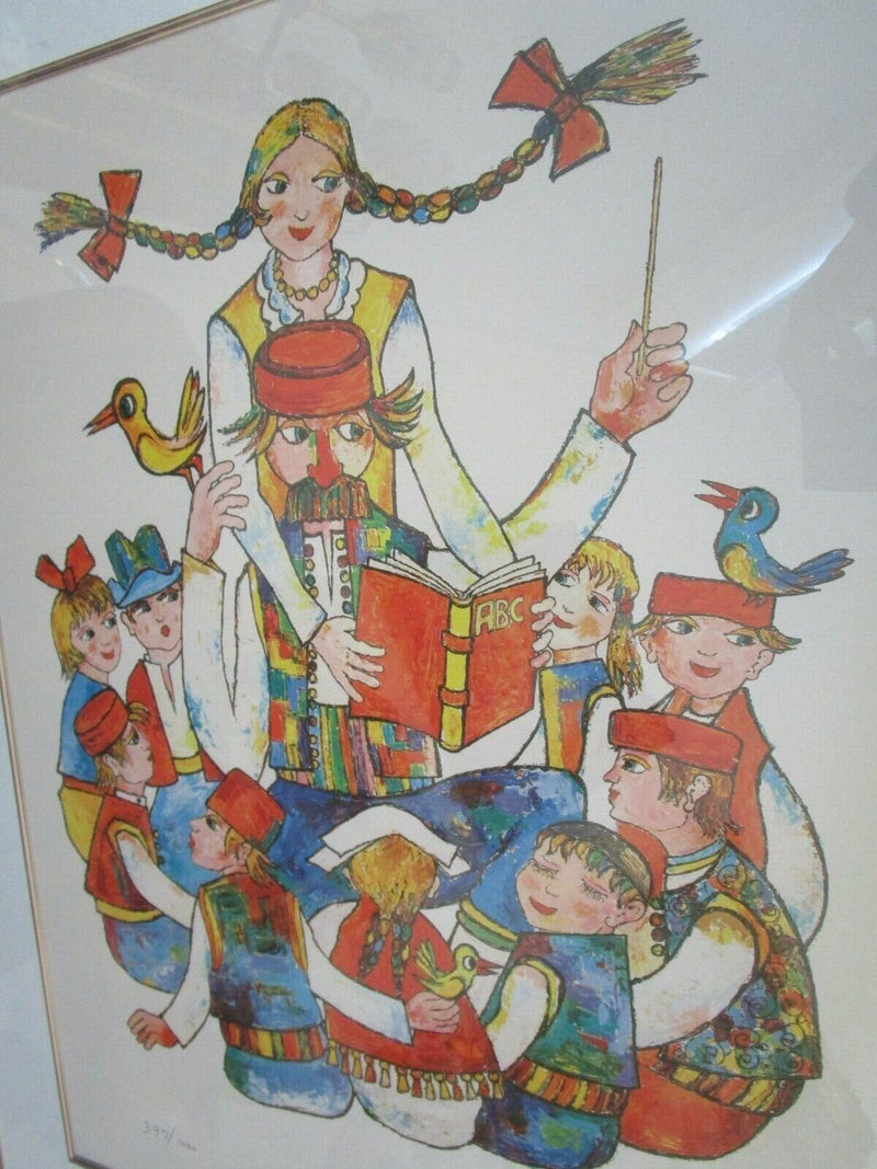 Jovan Obican,  (1918 - 1986) JEWISH INGATHERING  AND HAPPY FAMILY CHORUS PICK 1