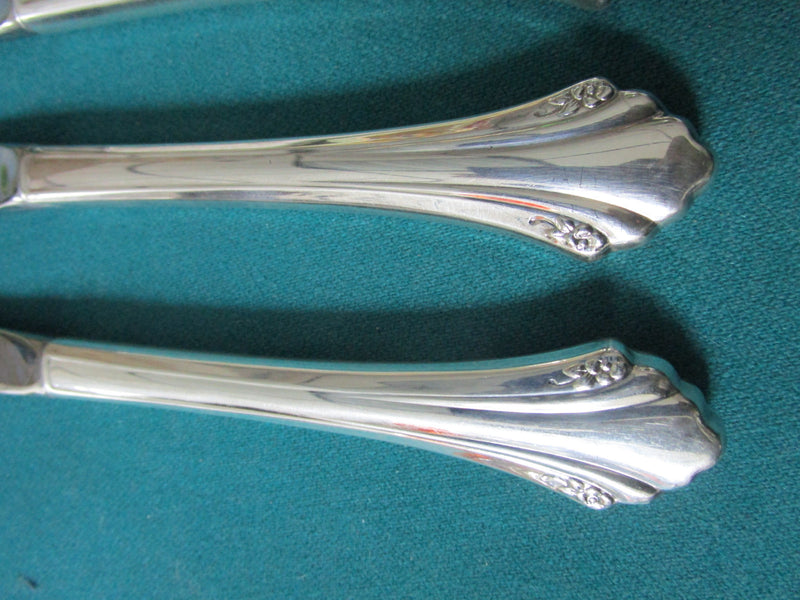 Oneida Bittersweet Discontinued 8 Steak Individual Serrated Knives  9"