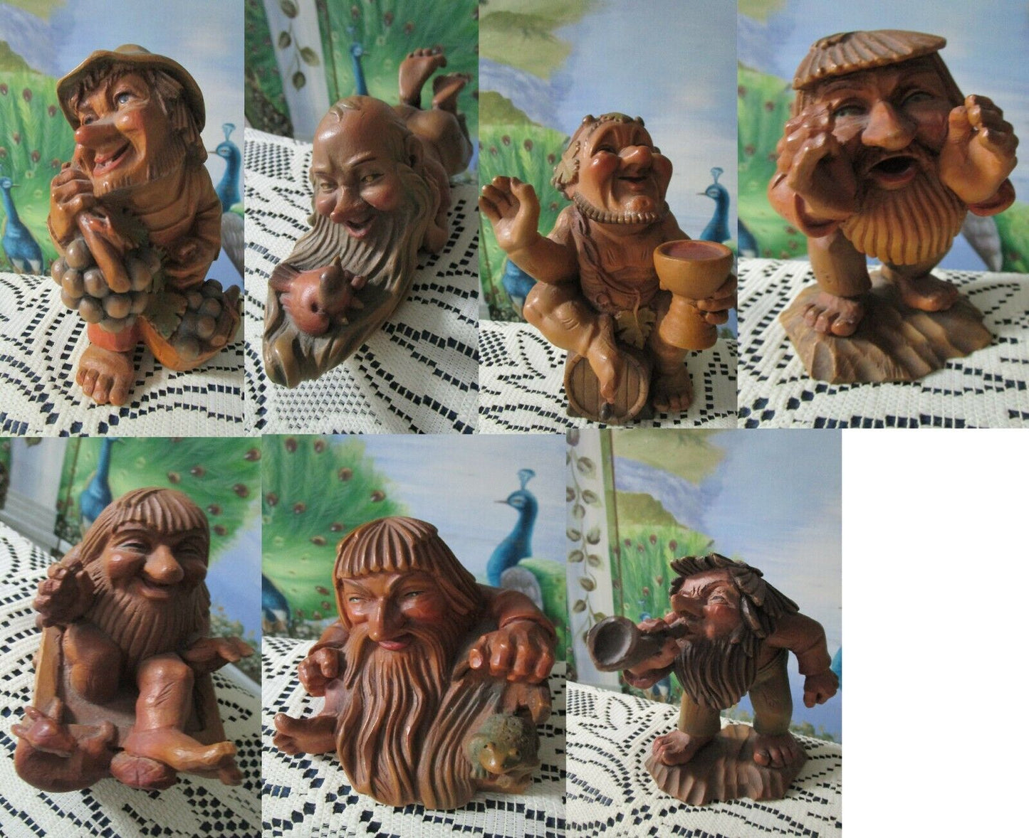 ANRI ITALY CARVINGS RARE GNOMES TROLLS PICK 1