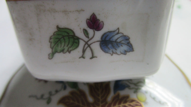 Ginori Italy Floral Pill Box   Vanity