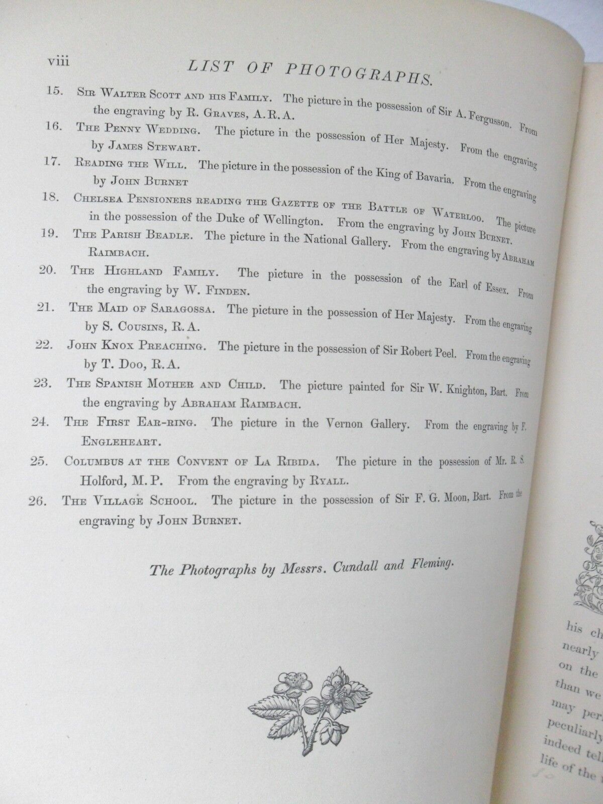 1868 leather bound "The Great Work of Sir David Wilkie" MEMOIRES