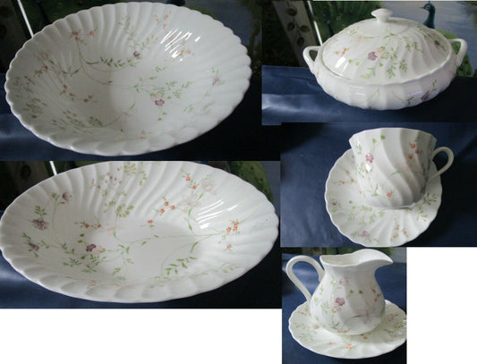 WEDGWOOD ENGLAND CAMPION CHINA BOWL, OVAL AND ROUND BOWL PICK 1