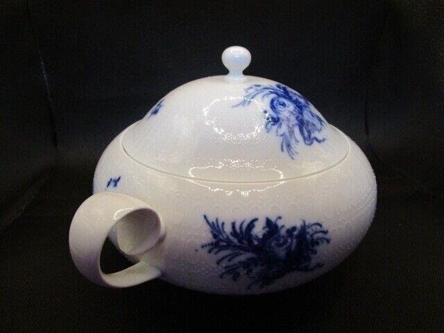 Vintage Bjorn Wiinblad for ROSENTHAL "Romance" blue flowers tureen