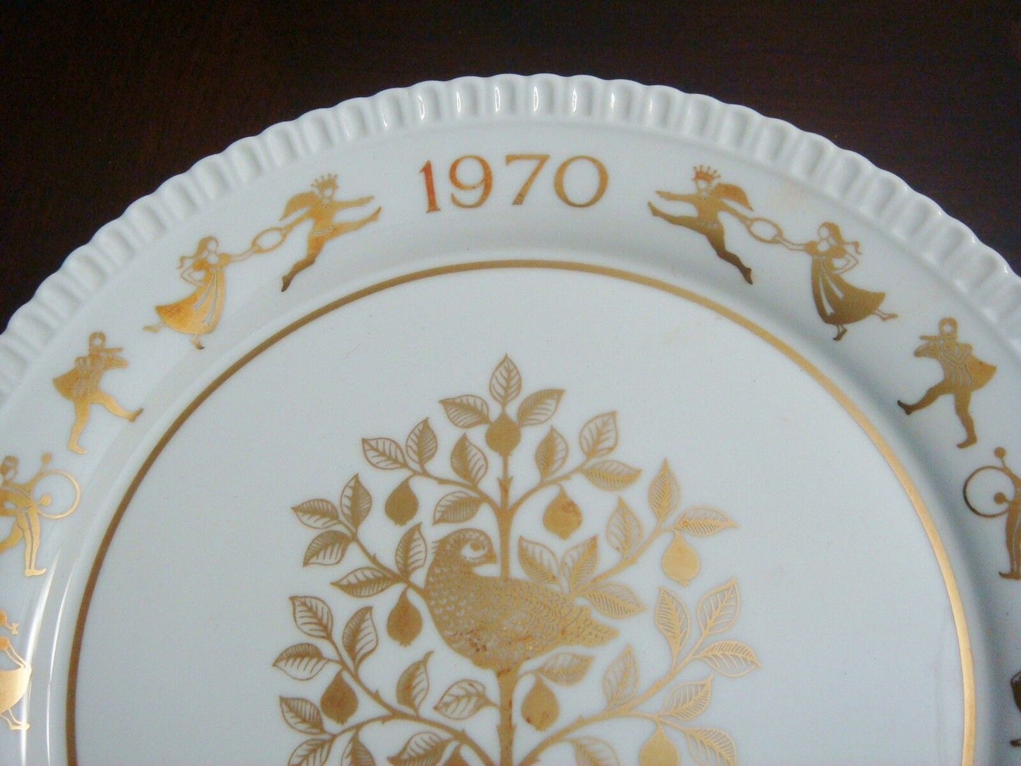 The First Spode Christmas Plate limited edition 1970 NIB made in England, [2]