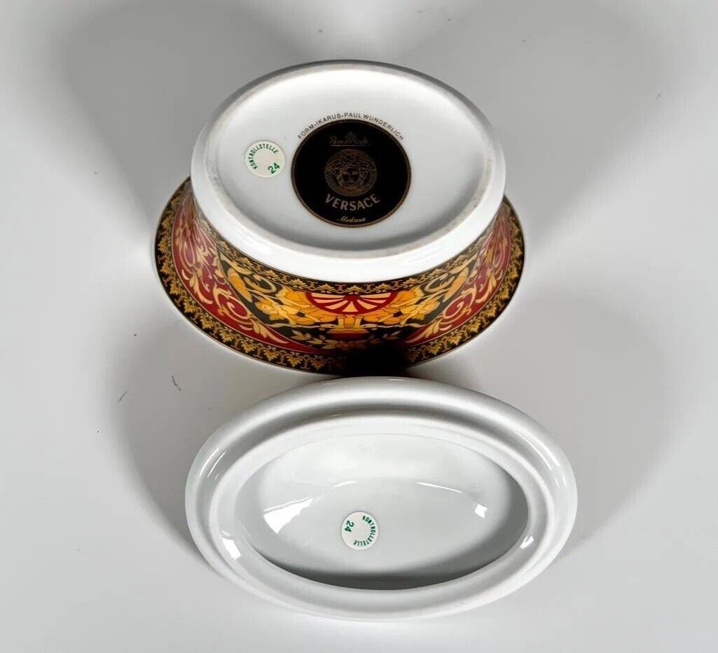 VERSACE FOR ROSENTHAL MEDUSA COFFEE SET 4 PIECES