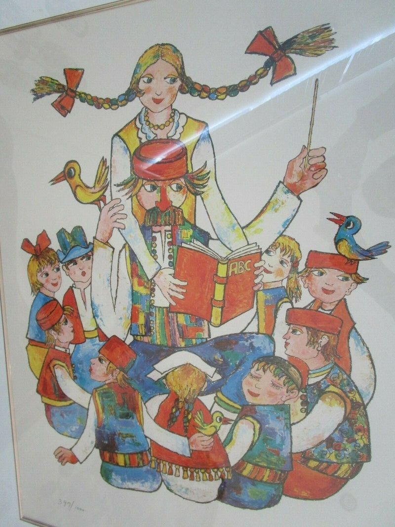 Jovan Obican,  (1918 - 1986) JEWISH INGATHERING  AND HAPPY FAMILY CHORUS PICK 1