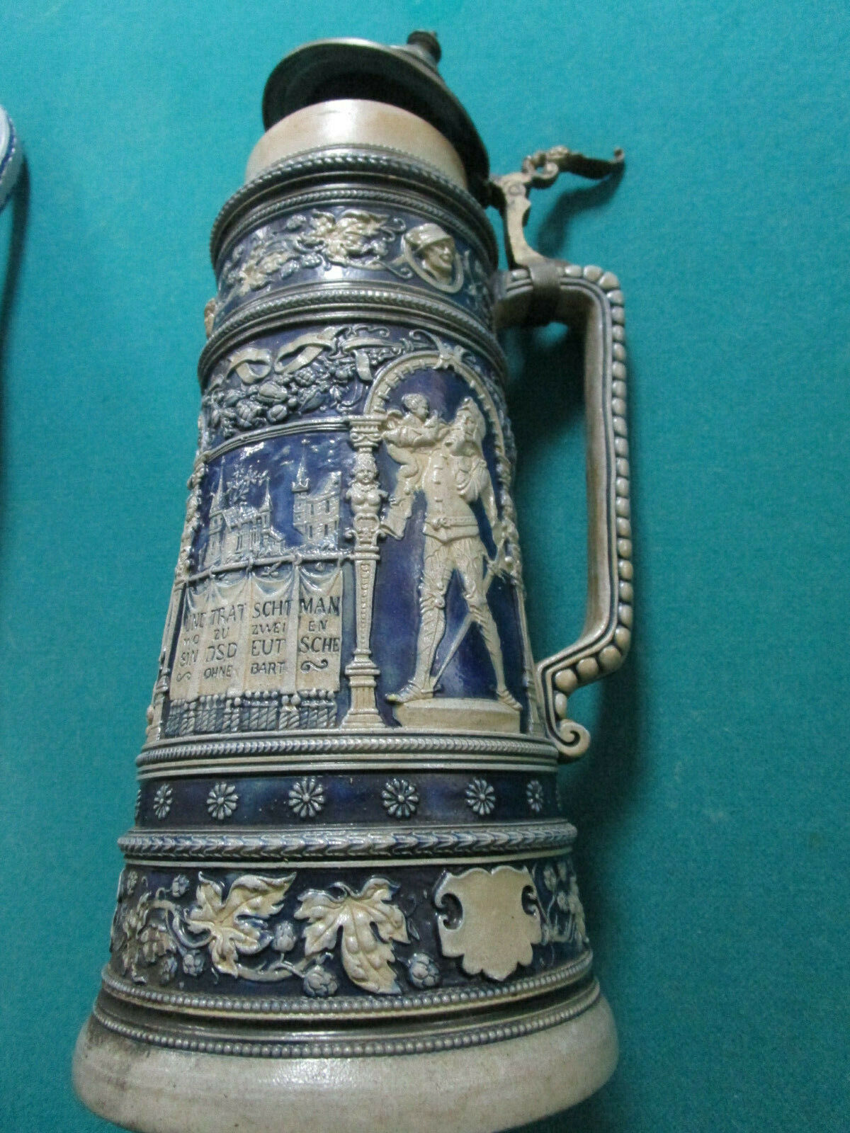 WESTERWALD J.W. REMY - MATTHIAS GIRMSCHEID BEER TAKARD STEIN GREEK TAVERN