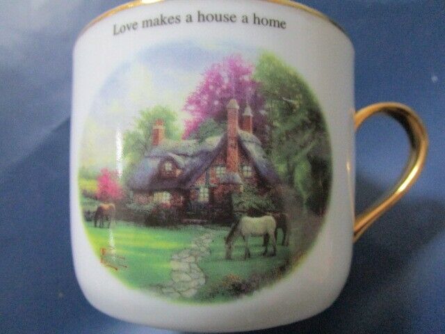 THOMAS KINKADE COFFEE CUP  "A PERFECT SUMMER DAY"