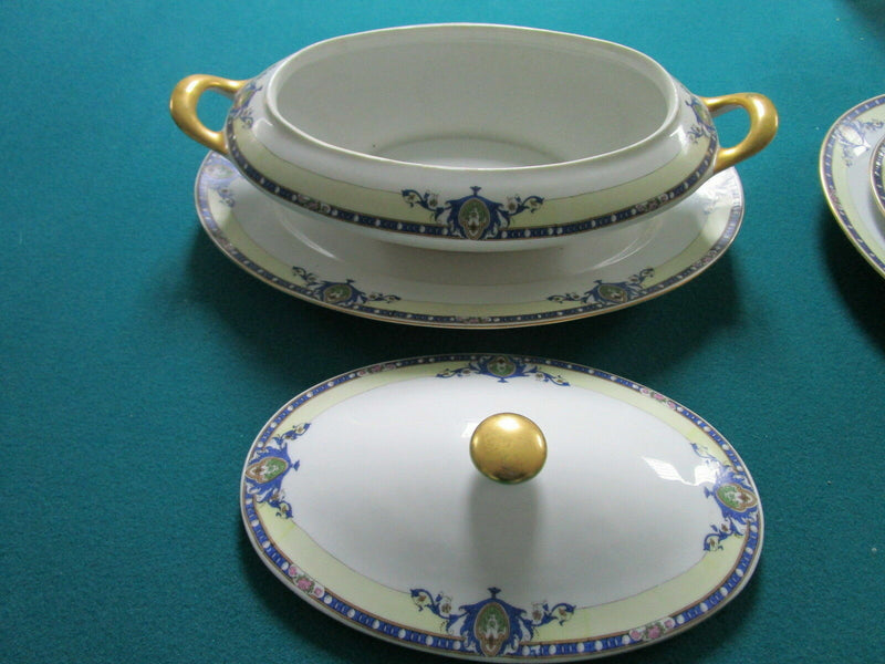 Victoria Schmidt Czechoslovakia China Plates Tureen  Cups Saucers pick1