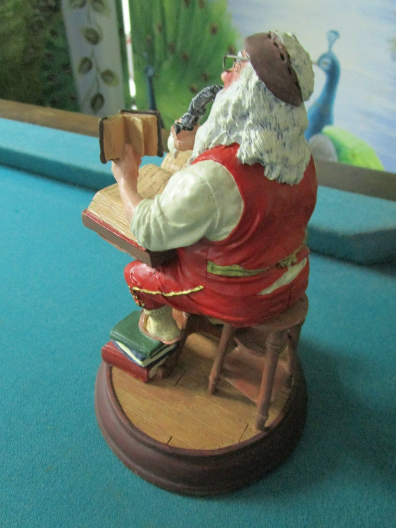 Norman Rockwell Figurine "Expense Book"  6" Danbury Mint