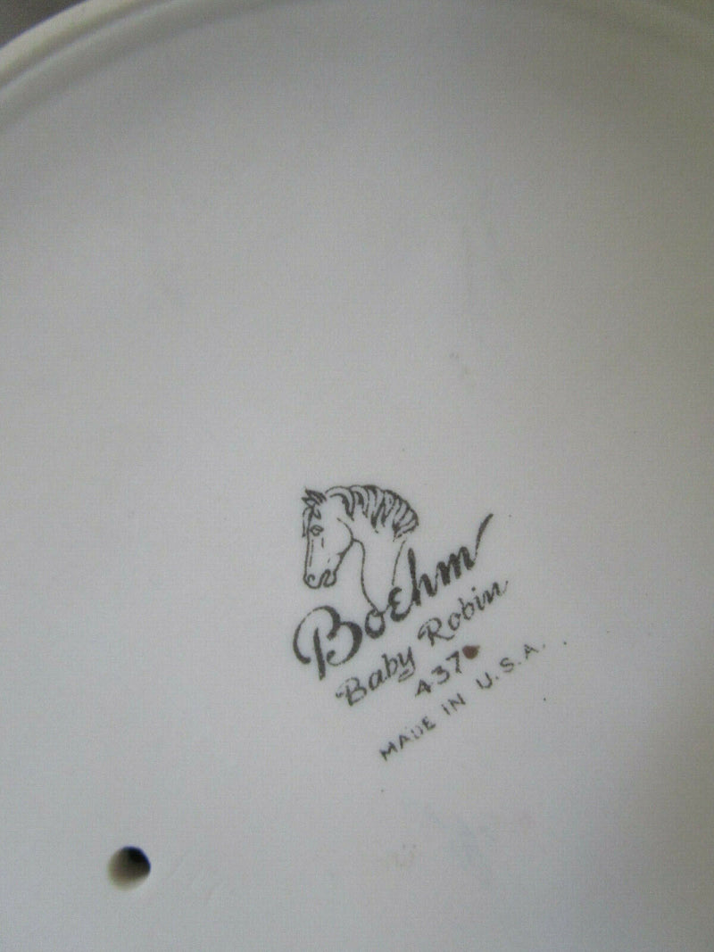 BOEHM CERAMIC BABY BIRDS SCULPTURES FLEDGLING, ROBIN, GOLDFINCH,  CRESTED PICK 1