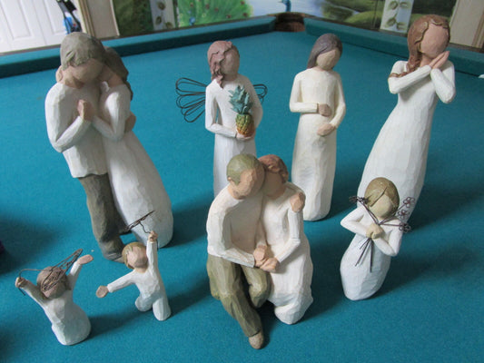 Willow Tree hand-painted sculpted figurines by Susan Lordi sold individually