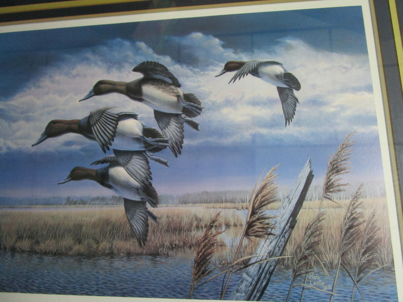 CHARLES ROBERT LESLIE FRAMED PRINT PENCIL SIGNED NUMBERED