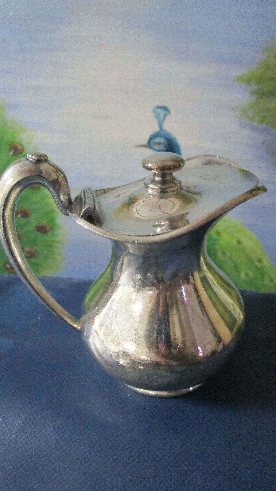 WILCOX INTERNATIONAL SILVERPLATE REED & BARTON CREAMER BOWL SUGAR SCUFFLE PICK1