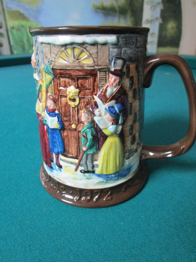 Royal Doulton Beswick Christmas Carol Tankard 5" With Cert
